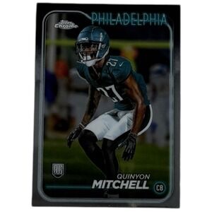 Quinyon Mitchell 2024 Topps Chrome BASE Rookies #229 (RC)